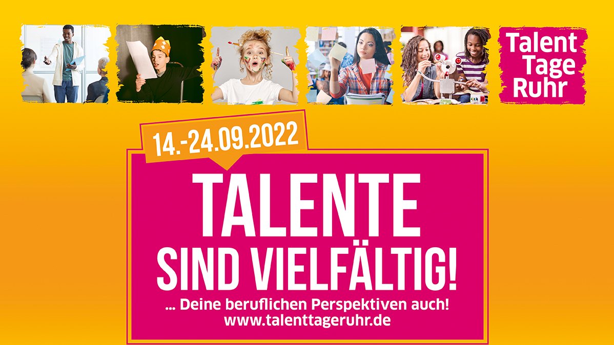 Programmveröffentlichung der TalentTage Ruhr 2022